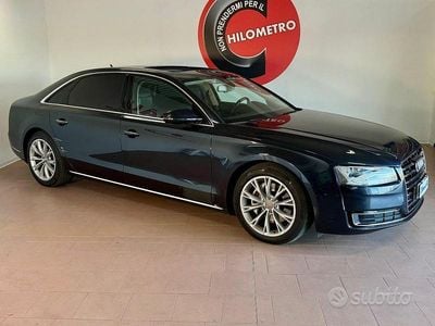 Usata Audi A8L 258 CV (189 kW) 2014 Blu Berlina