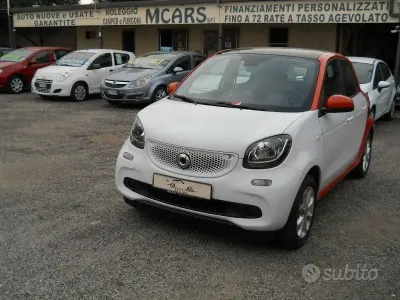 Usata Smart ForFour Passion 71 CV (52 kW) 2019 Bianco Utilitaria