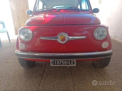 Usata Fiat 500 1970 Rosso Utilitaria