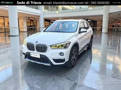 Usata BMW X1 Advantage 150 CV (110 kW) 2019 Nero SUV