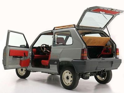 Usata Fiat Panda 4x4 50 CV (36 kW) 1987 Argento Utilitaria
