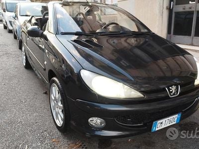 Usata Peugeot 206 2004 Nero Cabrio