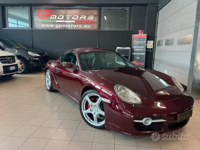 Usata Porsche Cayman S 295 CV (216 kW) 2005 Rosso Coupé