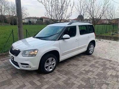 Usata Skoda Yeti GreenLine 105 CV (77 kW) 2014 Bianco SUV