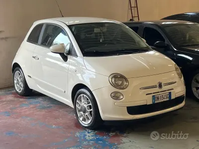 Usata Fiat 500 75 CV (55 kW) 2008 Bianco Berlina