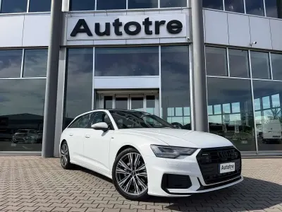 Usata Audi A6 S-line plus 286 CV (210 kW) 2023 Bianco Station wagon