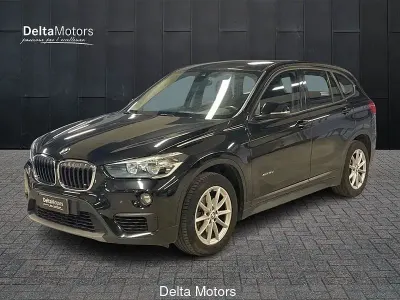 Usata BMW X1 Efficient Dynamics 150 CV (110 kW) 2016 Nero SUV