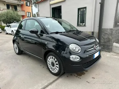 Usata Fiat 500 Lounge 69 CV (50 kW) 2018 Nero Berlina