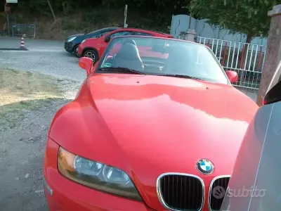 Usata BMW Z3 118 CV (86 kW) 2000 Rosso Cabrio