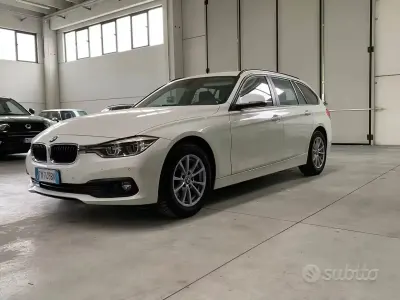 Begagnad BMW 318 Advantage 150 HK (110 kW) 2017 Vit Kombi