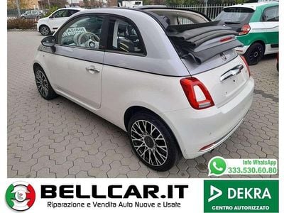 Usata Fiat 500C Dolcevita 69 CV (50 kW) 2021 Bianco Cabrio