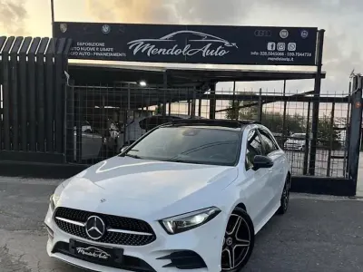 Usata Mercedes A180 Premium 116 CV (85 kW) 2019 Bianco Berlina