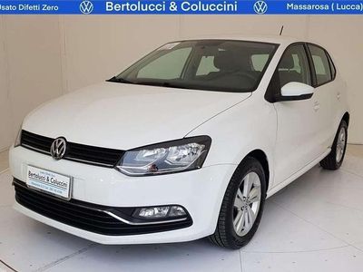 Usata VW Polo Comfortline 75 CV (55 kW) 2016 Bianco pastello Berlina
