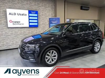 Usata VW Tiguan Advance 150 CV (110 kW) 2018 Nero SUV