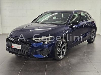 Usata Audi A3 Advanced 150 CV (110 kW) 2024 Blu Berlina