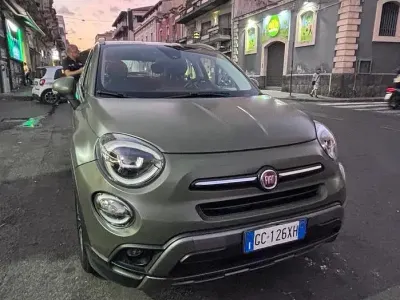 Usata Fiat 500X Cross 95 CV (69 kW) 2020 Verde SUV