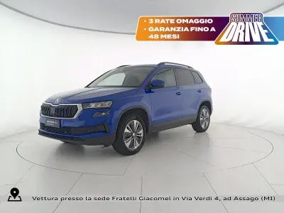 Usata Skoda Karoq Ambition 110 CV (80 kW) 2023 Blu mediterraneo SUV