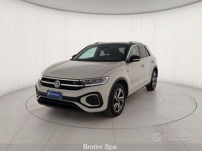 Usata VW T-Roc R-line 150 CV (110 kW) 2022 Grigio SUV