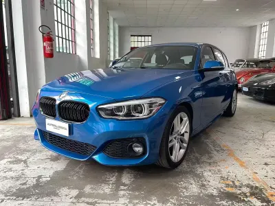 Brugt BMW 118 M Sport 136 HK (100 kW) 2017 Blå Hatchback
