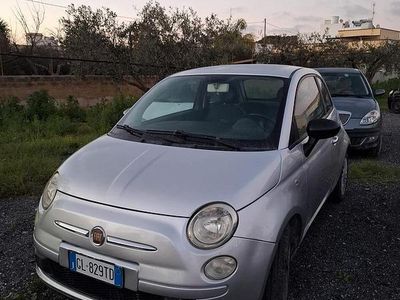Usata Fiat 500 Lounge 69 CV (50 kW) 2009 Grigio Cabrio