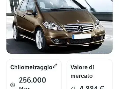 Usata Mercedes A160 Executive 95 CV (69 kW) 2011 Grigio Utilitaria