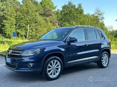 Usata VW Tiguan Sportline 150 CV (110 kW) 2015 Blu SUV