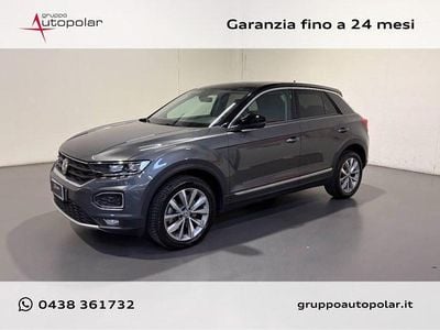 Usata VW T-Roc Style 116 CV (85 kW) 2018 Indium grey/nero SUV