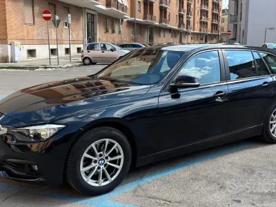 Usata BMW 316 Advantage 116 CV (85 kW) 2016 Nero Station wagon