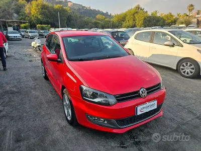 Usata VW Polo 90 CV (66 kW) 2012 Rosso Utilitaria