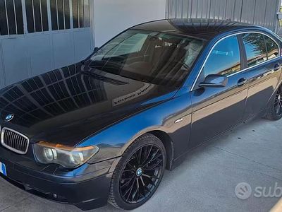 Usata BMW 730 2003 Blu Berlina