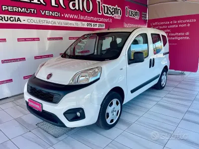 Käytetty Fiat Qubo Easy 77 HP (56 kW) 2018 Valkoinen Tila-auto