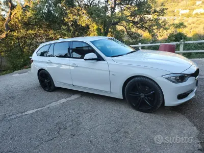 Usata BMW 316 116 CV (85 kW) 2014 Bianco Station wagon