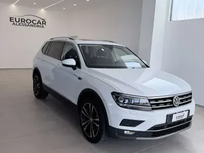 Usata VW Tiguan Allspace Advance 150 CV (110 kW) 2019 Bianco SUV