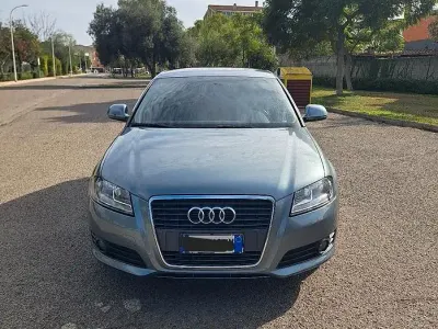 Usata Audi A3 140 CV (102 kW) 2010 Grigio Utilitaria