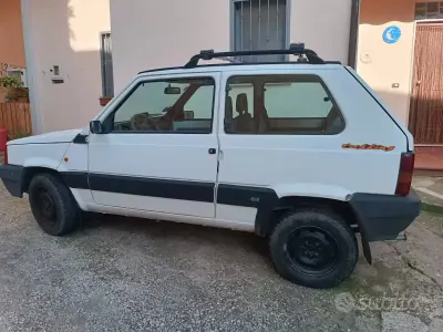 Usata Fiat Panda 4x4 Trekking 54 CV (39 kW) 2000 Bianco Utilitaria