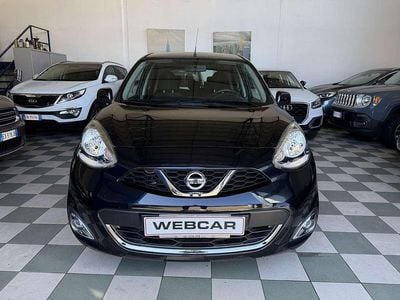 Usata Nissan Micra Acenta 80 CV (58 kW) 2017 Nero Utilitaria