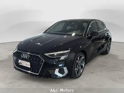 Usata Audi A3 Advanced 116 CV (85 kW) 2022 Nero Berlina