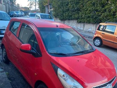 Usata Chevrolet Spark 2010 Rosso Utilitaria