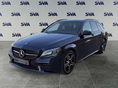 Usata Mercedes C200 Business 160 CV (117 kW) 2020 Blu cavansite Station wagon