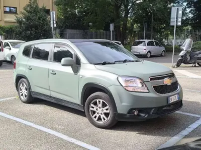 Usata Chevrolet Orlando LT 141 CV (103 kW) 2011 Verde Monovolume
