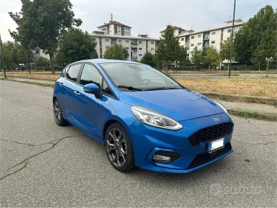 Usata Ford Fiesta ST-Line 86 CV (63 kW) 2019 Bluazzurro Utilitaria