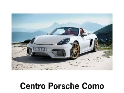 Usata Porsche 718 Spyder 420 CV (308 kW) 2023 Bianco carrara Cabrio