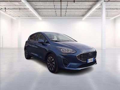 Usata Ford Fiesta Titanium 125 CV (91 kW) 2022 Blu metallizzato Berlina