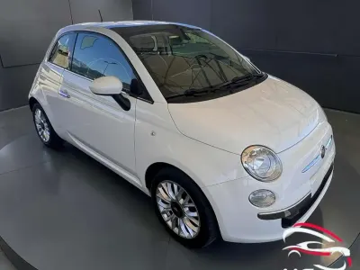 Usata Fiat 500 Lounge 95 CV (69 kW) 2015 Bianco Utilitaria