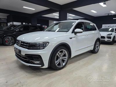 Usata VW Tiguan R-line BlueMotion 116 CV (85 kW) 2019 Bianco SUV