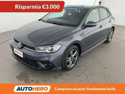 Usata VW Polo R-line 95 CV (69 kW) 2023 Grigio Utilitaria