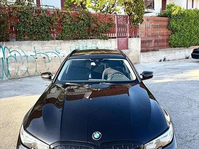 Usata BMW 318 Sport Line 150 CV (110 kW) 2019 Nero Station wagon