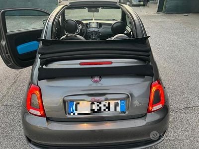Usata Fiat 500C S 69 CV (50 kW) 2018 Grigio Cabrio