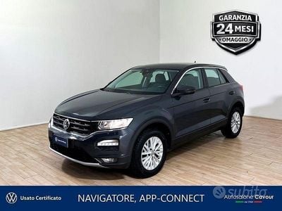 Usata VW T-Roc Business 116 CV (85 kW) 2019 Grigio urano SUV