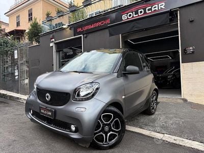 Begagnad Smart ForTwo Cabrio Passion 71 HK (52 kW) 2018 Grå Cab